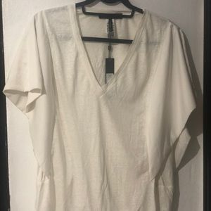 BCBG Off White Shirt